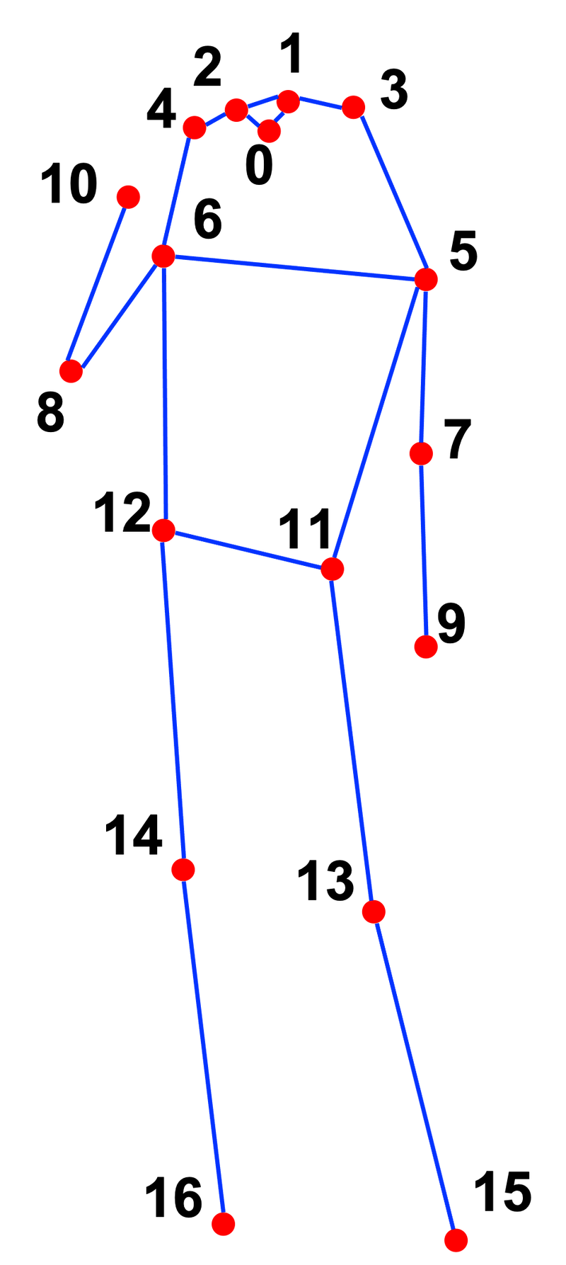 2d pose keypoints