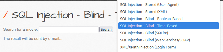 time base sql injection