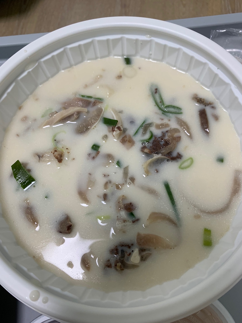 큰맘할매순대국, 배달로 처음 먹어보는 순대국밥 맛은?