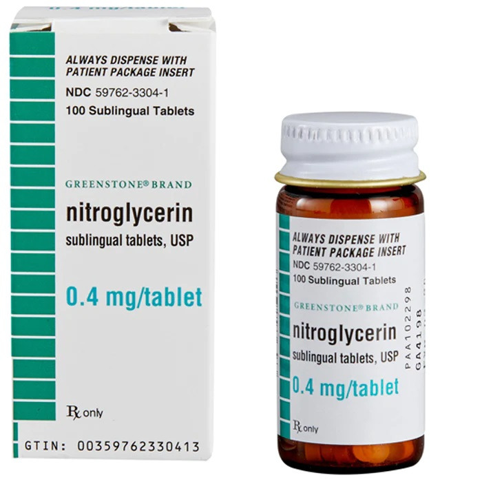 Nitroglycerin sublingual tab(Nitroglycerin) Its Uses, Mechanism, Sides