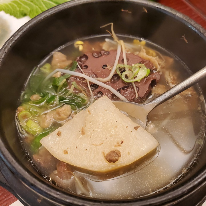 광주 상무지구 명지원 명가 솔직후기, 갈비살 2+1 선지국도 일품!