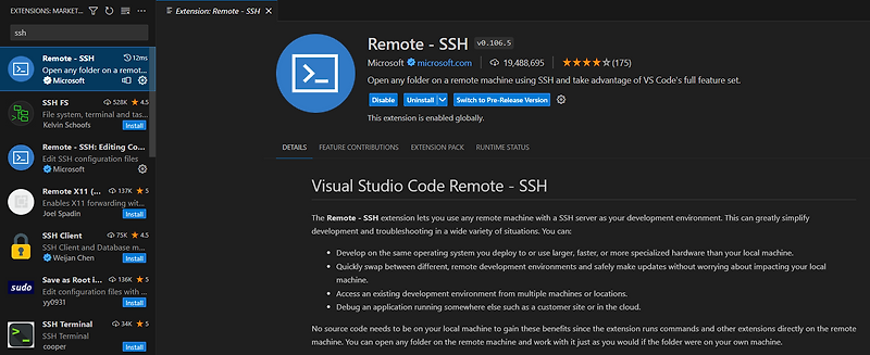 VSCode - Ubuntu 20.04 SSH 설치 및 접속 방법