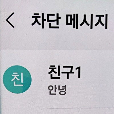 갤럭시 차단 문자 메시지 확인 방법 6단계 - 정보 마을