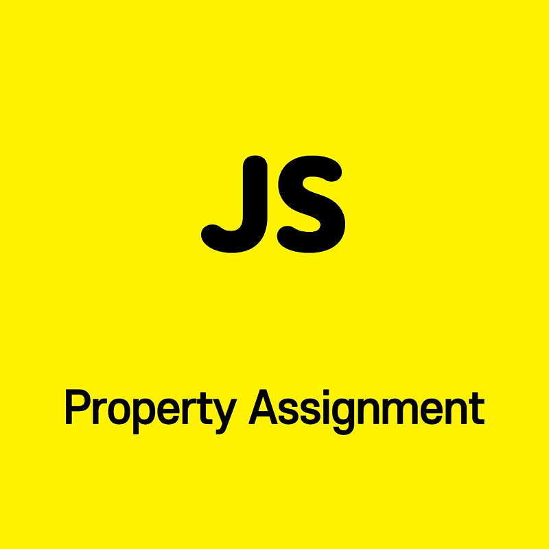 property assignment javascript