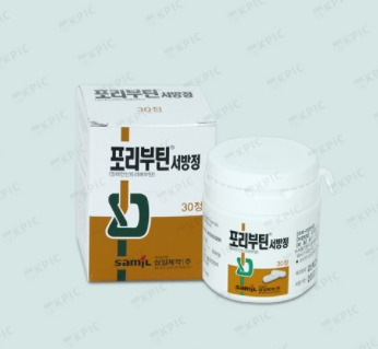 삼일제약 포리부틴서방정(트리메부틴말레산염 300mg) 효능과 주의사항(부작용) 확인