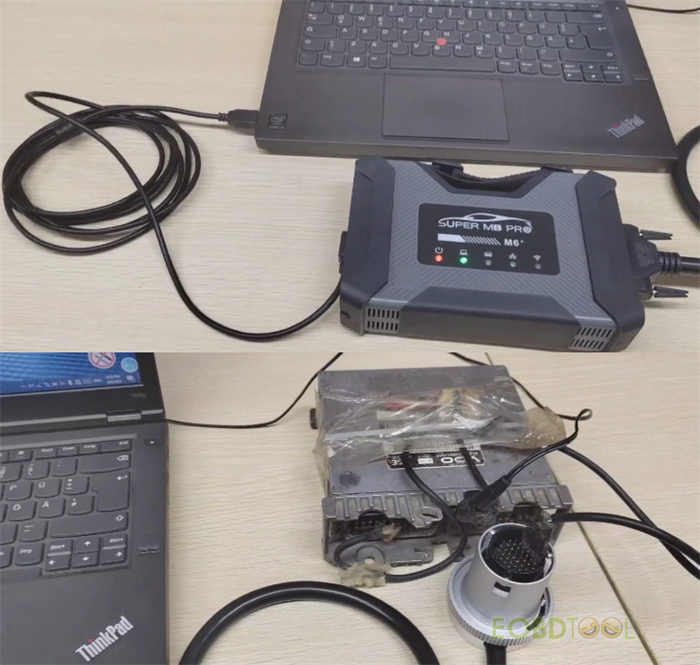 Super MB Pro M6+를 사용하여 Benz 및 BMW Acoder/E-sys를 테스트하는 방법은 무엇입니까?