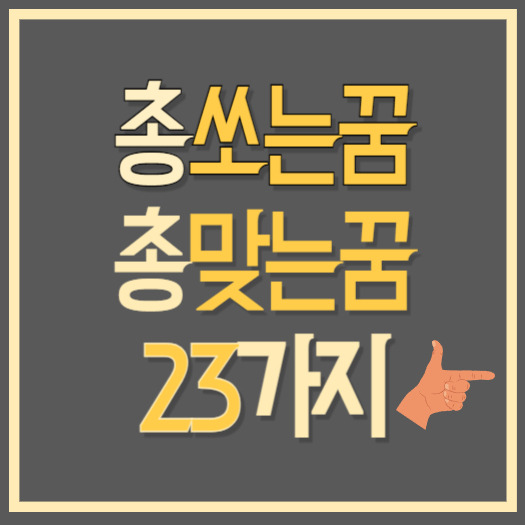 총쏘는 꿈, 총맞는 꿈 해몽 23가지