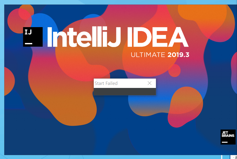 intellij-start-failed