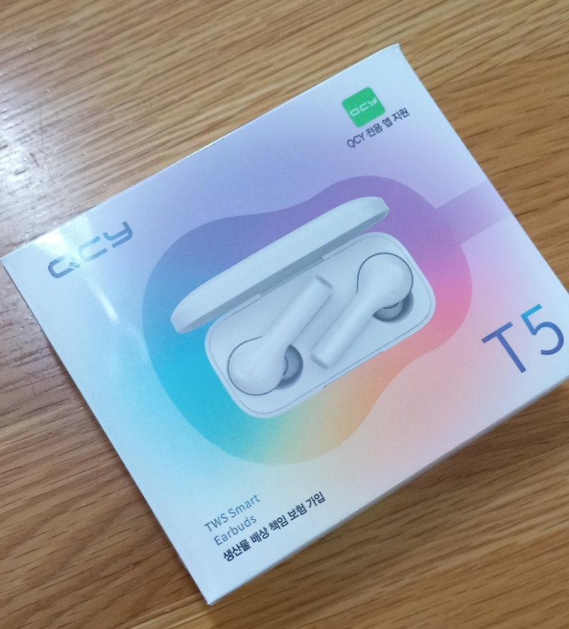 중국산 블루투스 이어폰 qcy t5 tws - 가성비 굿