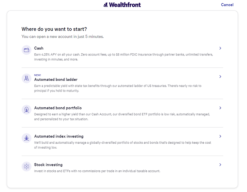 Wealthfront: 자동화된 미국 금융 관리를 선도하는 로보 어드바이저
