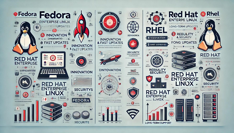 [Linux] Fedora 와 Red Hat Enterprise Linux(RHEL) 의 차이점