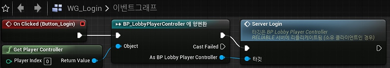 Unreal Engine Study :: Execute Command Console 노드를 이용한 Server Travel