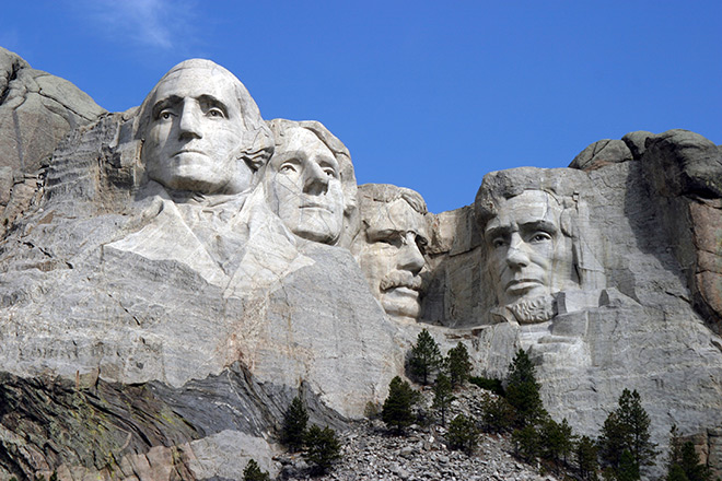 [미국 특파원] 미국의 큰 바위 얼굴, 러시모어산 (mountain Rushmore)