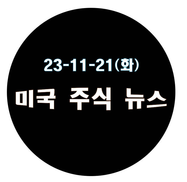 23년 11월 21일(화), 미국 주식 뉴스 [예상을 뛰어 넘은 엔비디아의 실적, 그러나 주가는 하락]