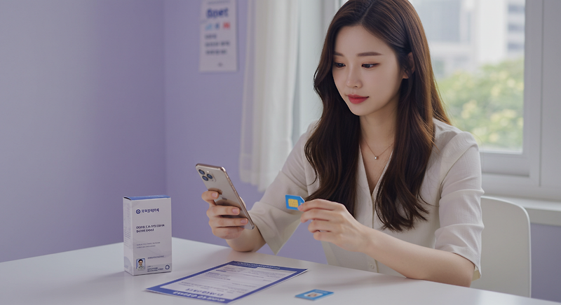 선불폰 유심만으로 개통✨ 뭐가 더 필요할까?
