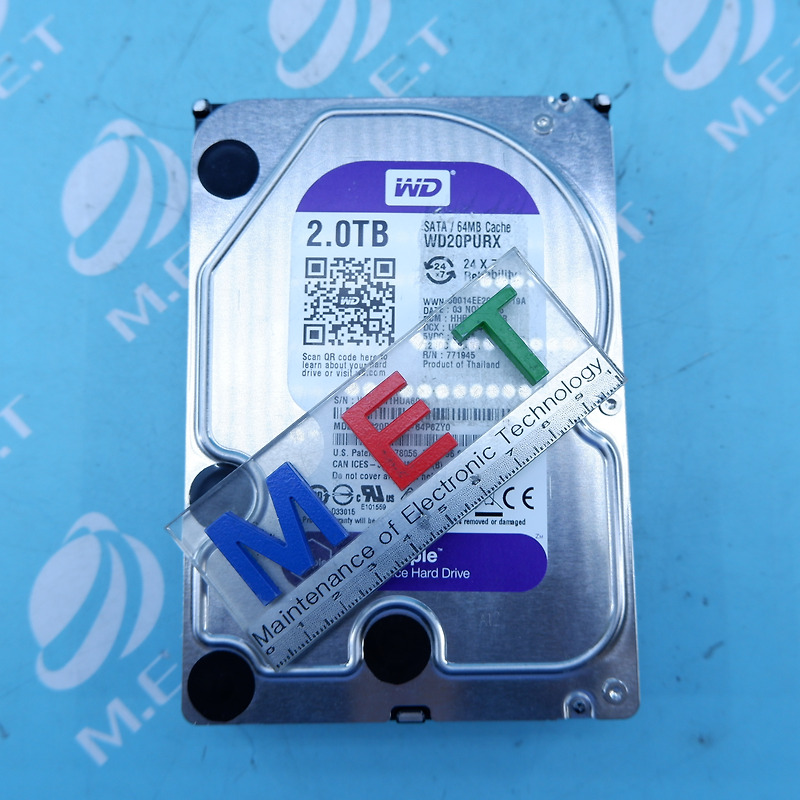 WD20PURX-64P6ZY0 [ETC CONTROLLER] WESTERN DIGITAL 2.0TB HARD DISK ...