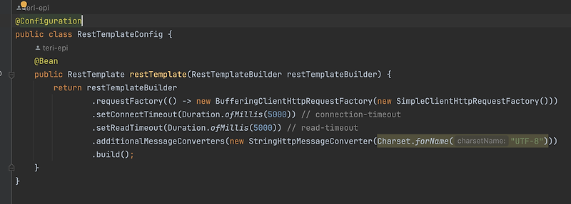 springboot - RestTemplate 적용 image.
