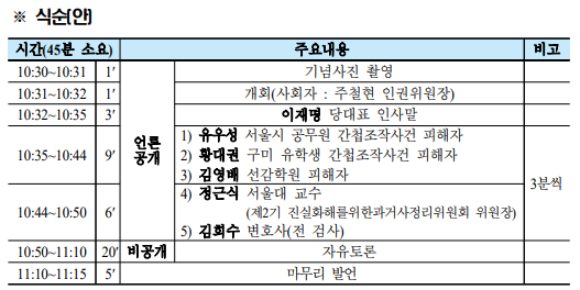 중단, <b>국가범죄</b> 소멸<b>시효</b> 배제 촉구’ <b>국가</b>폭력피해자 간담회... 