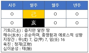 [사주명리] 기해일주(己亥日柱)