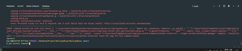 Error Microsoft Visual C 14 0 Is Required Get It With Build Tools For Visual Studio Visualstudio Microsoft Com Downloads