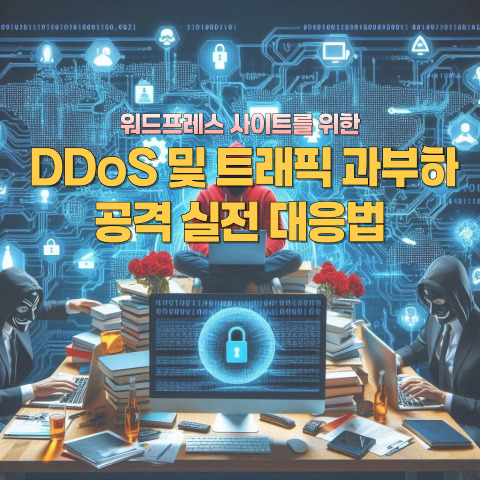 "워드프레스 사이트를 위한 DDoS 및 트래픽 과부하 공격 실전 대응법