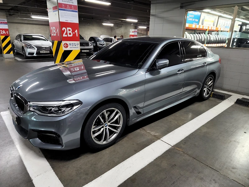 BMW G30 520d 코스트코 타이어 교체 후기 및 가격(마제스티9)