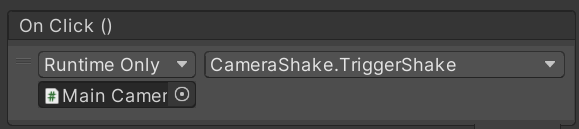 [Unity] 카메라 흔들기 Camera Shake 하기