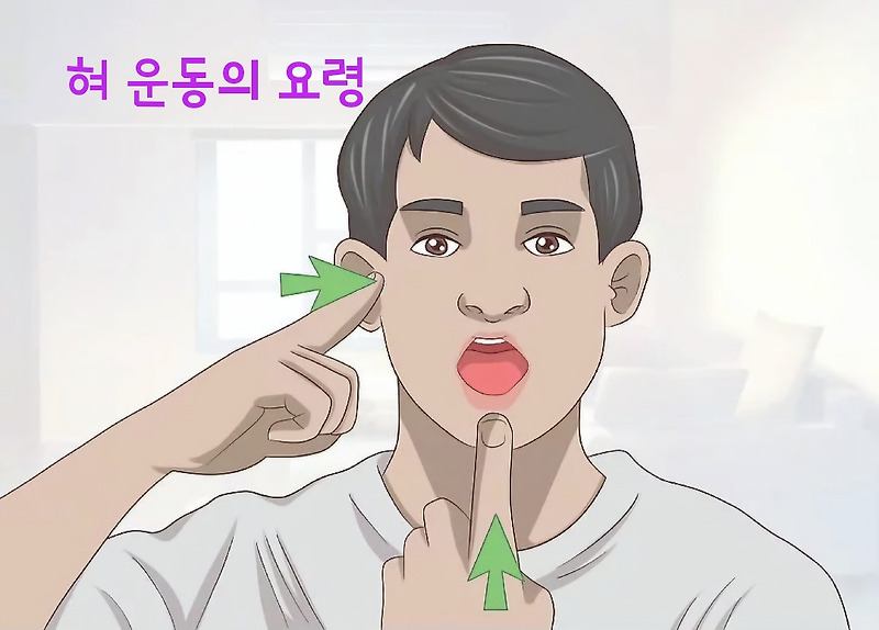 혀 운동의 효과와 요령 소개