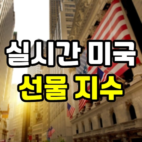 실시간 미선물지수 보는 곳 Investing.com 조회 사이트