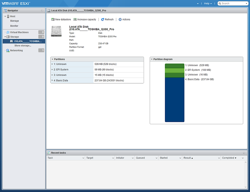 vmware esxi 6.7 restore vm from backup
