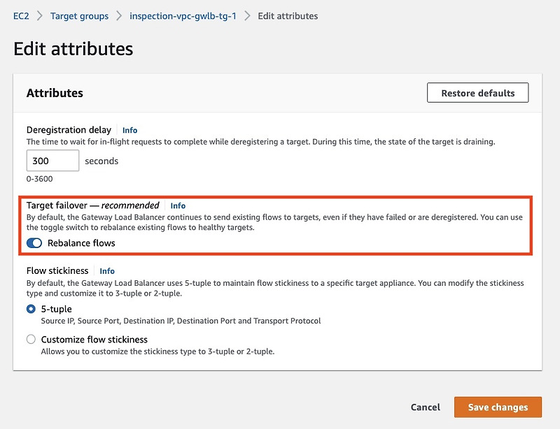 [AWS]Gateway Load Balancer 4(Idle Timeout & Failover)