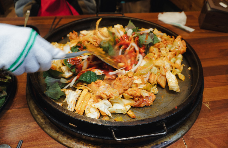 GeniusJW 우성닭갈비 본점 춘천 닭갈비 맛집 추천