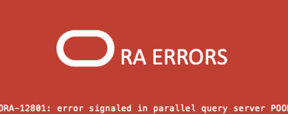 error-ora-12801-ora-01722