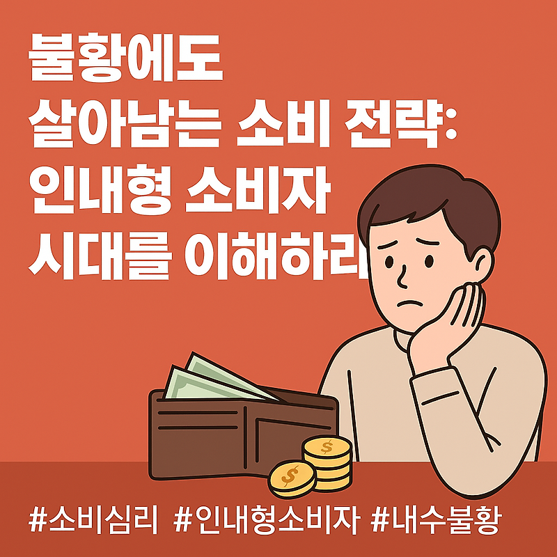 📌 불황에도 살아남는 소비 전략: 인내형 소비자 시대를 이해하라