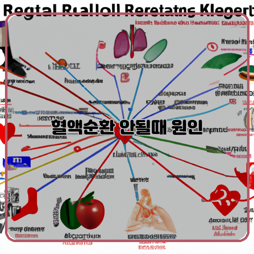 혈액순환에 영향을 주는 주요 원인들과 그 해결책