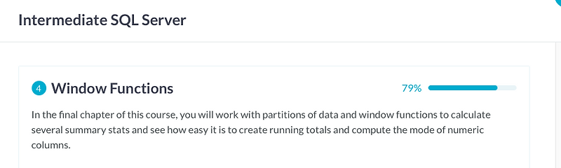 무엇이든 해보기 :: [SQL] DataCamp: Intermediate SQL Server 완강