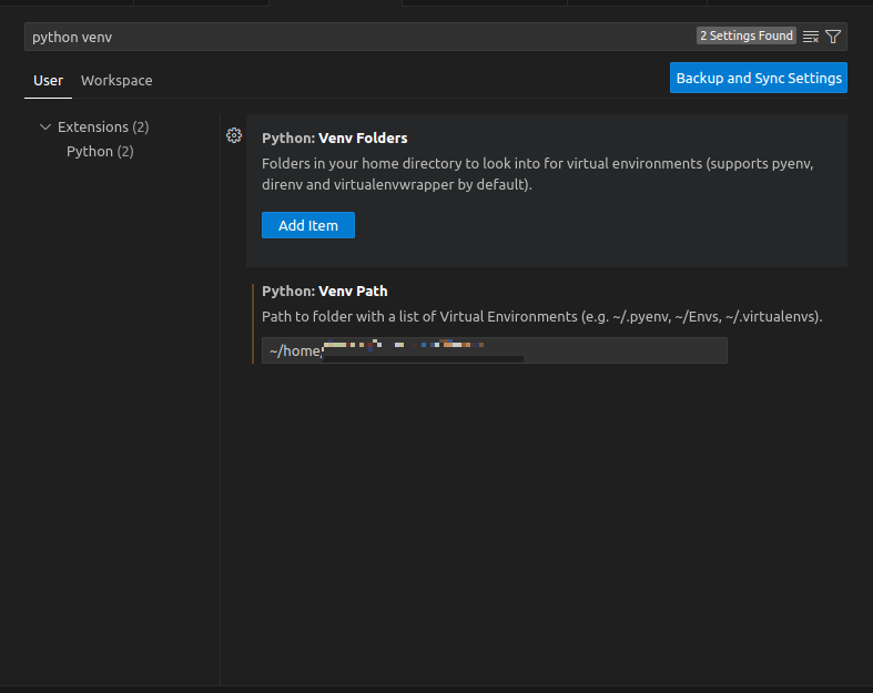 Vscode debugger w conda 