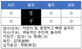 [사주명리] 임자일주(壬子日柱)