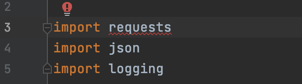 python import requests