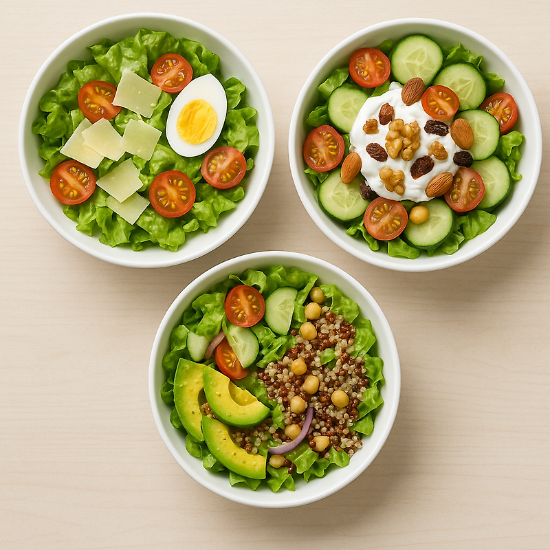 양상추 샐러드 레시피 3종 스페셜🥗