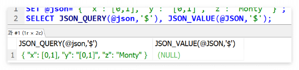 [MariaDB] JSON Data Parsing