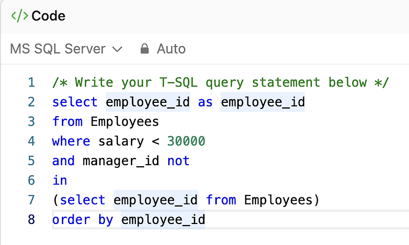 LeetCode SQL50 Subqueries #1, #2