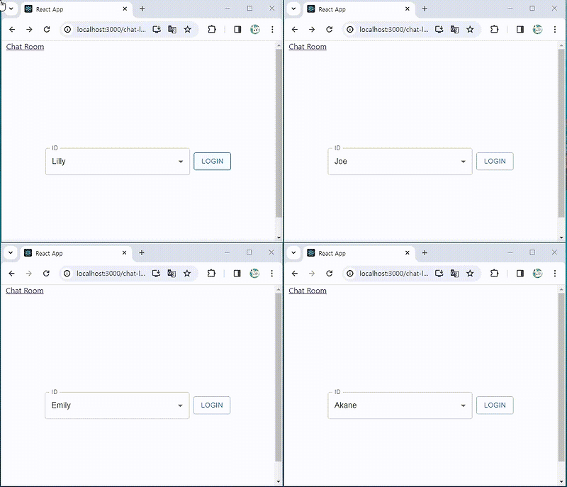 리액트, Node JS Socket.IO namespace로 채팅방 관리하기 (Managing Chat Room using