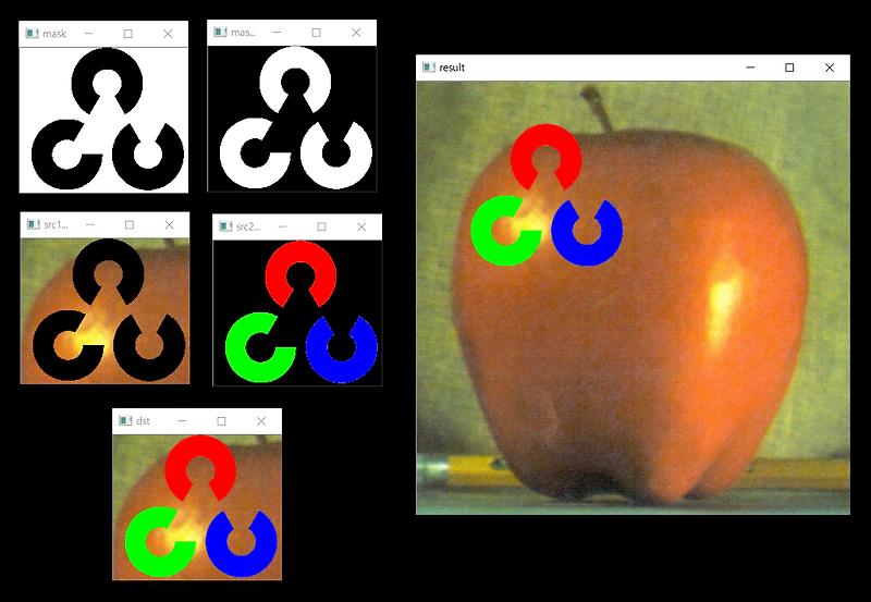 [Python, OpenCV] 두 개의 이미지 파일 합성하기