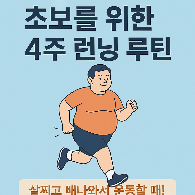 💪 살찌고 배 나온 당신, 런닝으로 다시 태어나기! 초보자를 위한 완벽 가이드