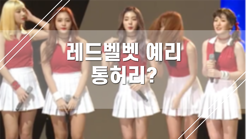 '레드벨벳' 예리 통허리 무엇?