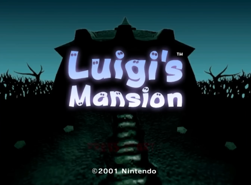 [게임리뷰]닌텐도 게임큐브 루이지맨션(Luigis Mansion)