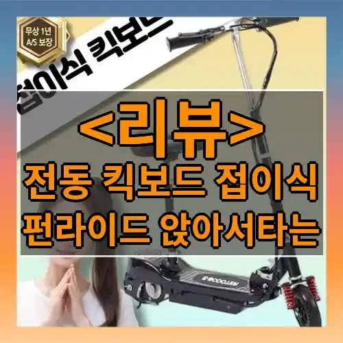 전동 킥보드 접이식 추천