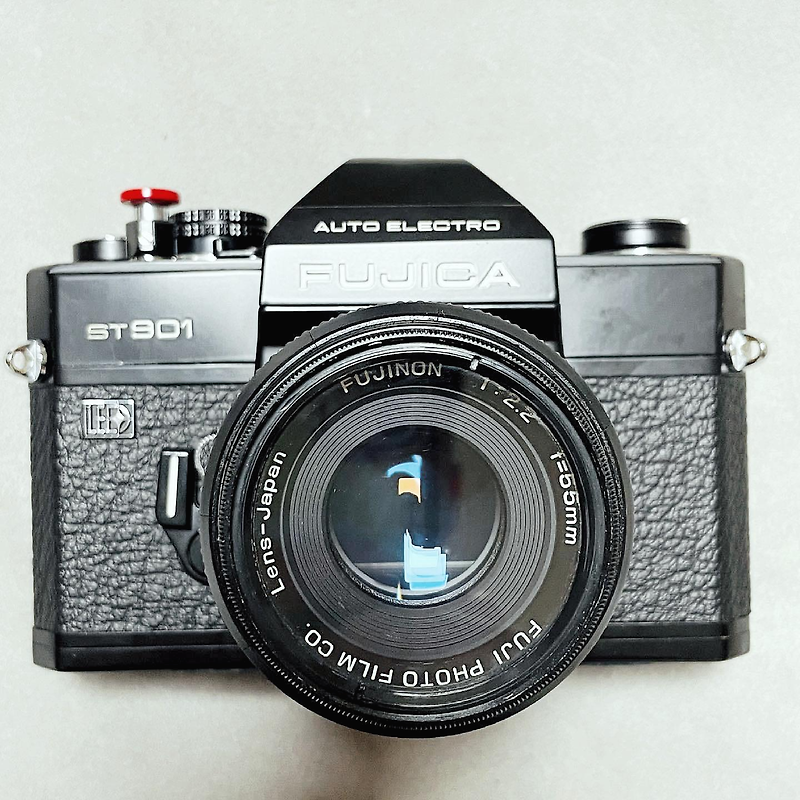 Fujica ST901 카메라 뷰파인더 청소(후지카 m42 바디)