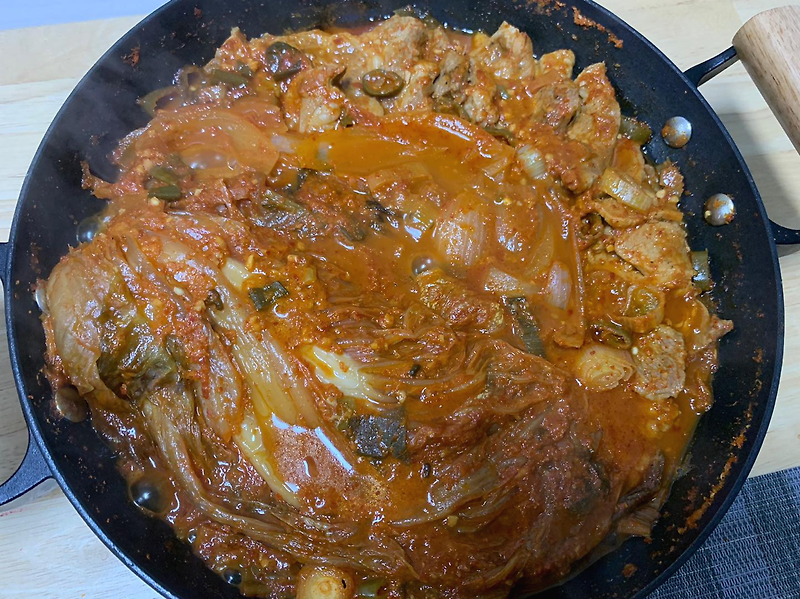 돼지고기 김치찜, 묵은지 김치찜, 돼지목살 김치찜 만들기